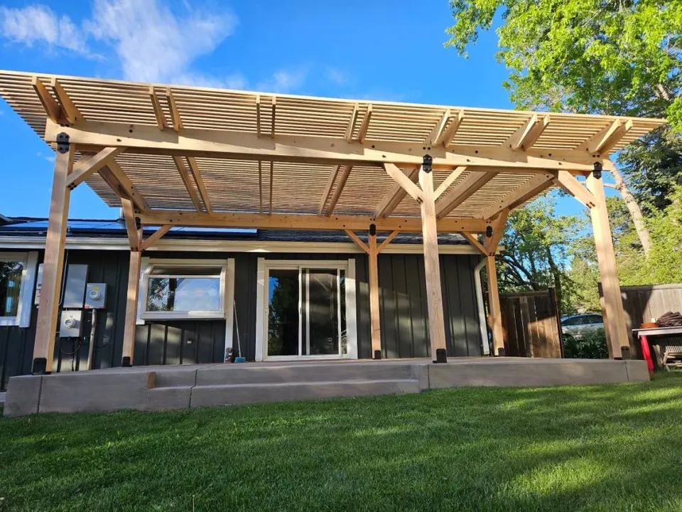 Completed exterior project